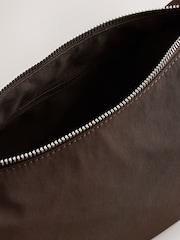 Chocolate Brown Sling Cross Body Bag - Image 3 of 5