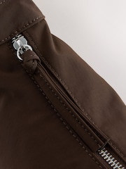 Chocolate Brown Sling Cross Body Bag - Image 5 of 5