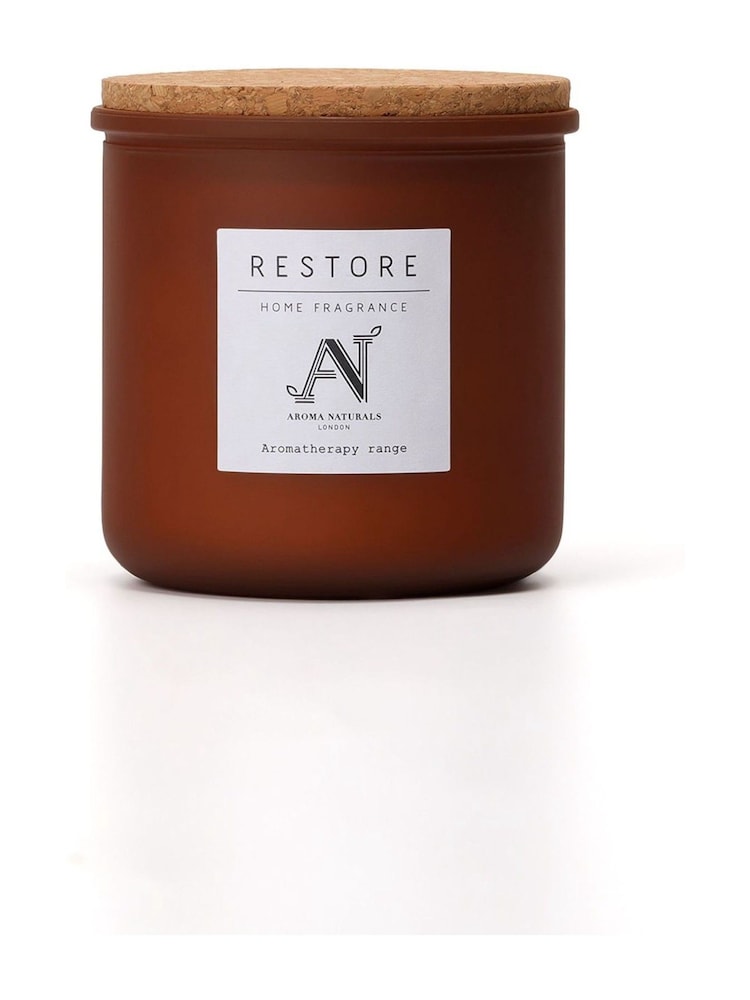 Aroma Naturals Brown Aromatherapy Restore Candle - Image 1 of 5 Aroma Naturals Brown Aromatherapy Restore Candle - Image 1 of 5