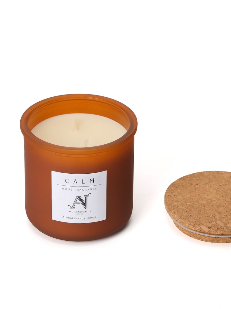 Aroma Naturals Brown Aromatherapy Calm Candle - Image 2 of 6 Aroma Naturals Brown Aromatherapy Calm Candle - Image 2 of 6