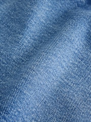 Mid Wash Stud Pocket Detail Straight Leg Jeans (3-16yrs) - Image 7 of 9