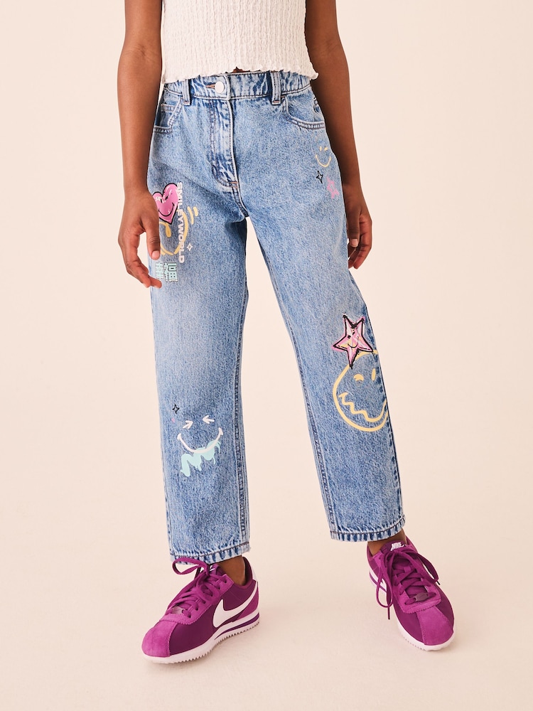 SmileyWorld® - Mom Jeans (3-16yrs) - Slika 1 od 5