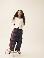 Brown Check Cargo Trousers (3-16yrs) - Image 2 of 9