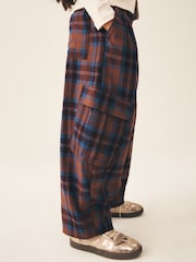 Brown Check Cargo Trousers (3-16yrs) - Image 4 of 9