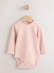 Denim Spot Baby Pinafore, Long Sleeve Bodysuit And Tights 3 Piece Set (0mths-2yrs) - Image 2 of 11
