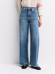 FRAME Clue The Slim Palazzo Jeans - Image 3 of 6