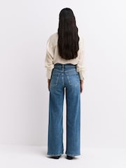 FRAME Clue The Slim Palazzo Jeans - Image 4 of 6