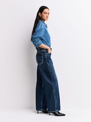 FRAME Acumen The Bow Barrel Leg Jeans - Image 3 of 7