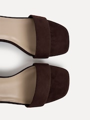 Linzi Brown Darcie Low Chunky Block Heeled Sandals - Image 5 of 6