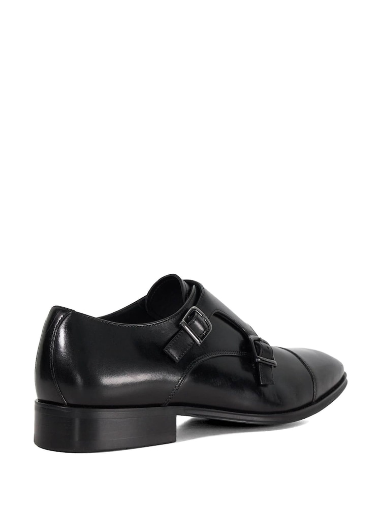 Dune London Black Solutions Wf Monk Shoes - Image 2 of 5 Dune London Black Solutions Wf Monk Shoes - Image 2 of 5