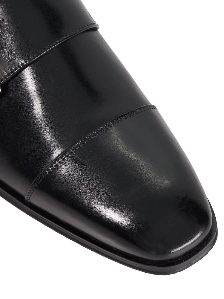 Dune London Black Solutions Wf Monk Shoes - Image 5 of 5 Dune London Black Solutions Wf Monk Shoes - Image 5 of 5