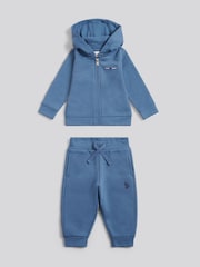 U.S. Polo Assn Blue Graphic Zip Hoodie & Joggers Set - Image 12 of 12