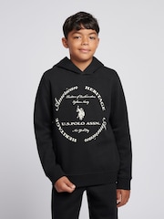 U.S. Polo Assn Circle Graphic Hoodie & Joggers Set - Imagem 3 de 11