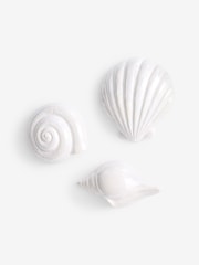 Set of 3 Ceramic Coastal Shaped Wall Plaques - Imagen 3 de 4