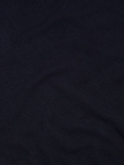 Peckham Rye Blue Knitted Long Sleeve Polo Shirt - Image 11 of 11