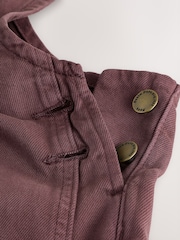 Čokoladno braon - Denim treger pantalone (3-16god.) - Slika 4 od 5