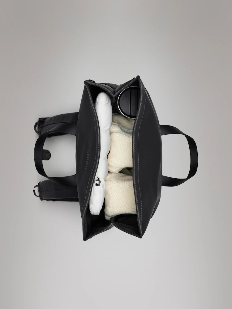 Rains Navy 2 Way W3 Tote Backpack - صورة 4 من 4