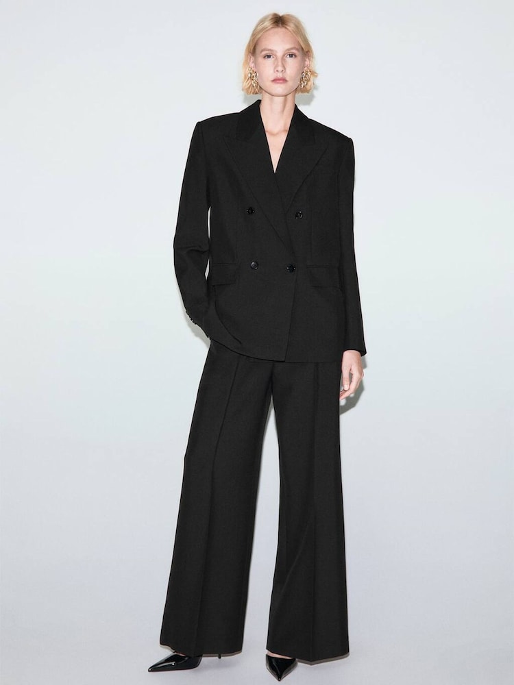 Mango Black Suit Trousers - Image 1 of 5