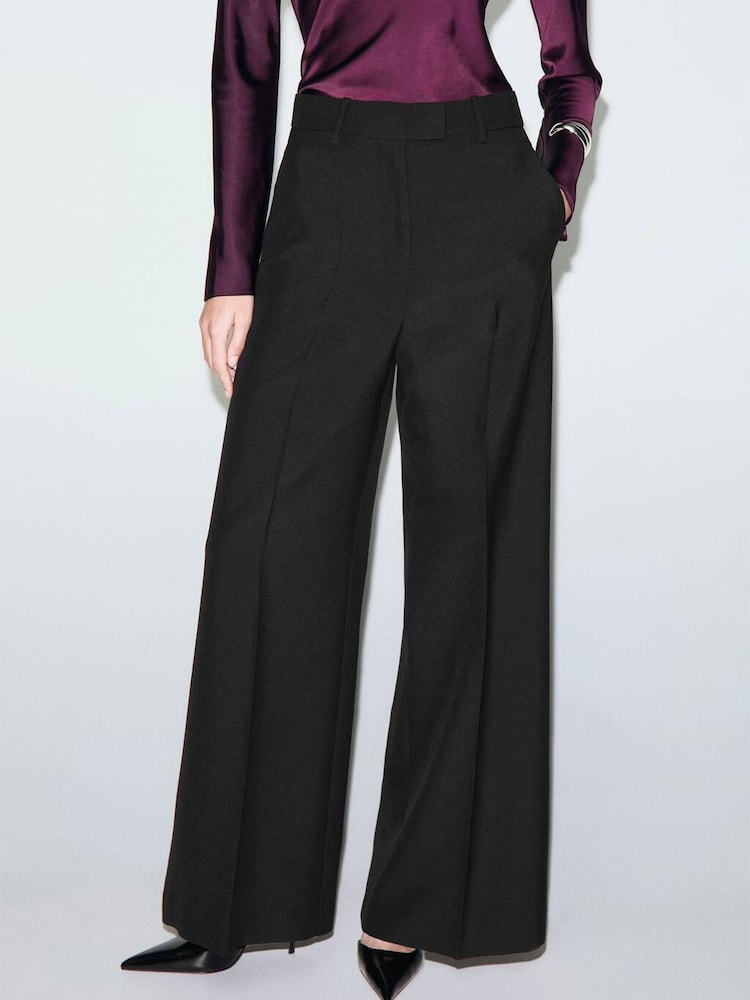 Mango Black Suit Trousers - Image 2 of 5
