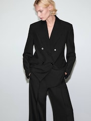 Mango Black Suit Trousers - Image 3 of 5