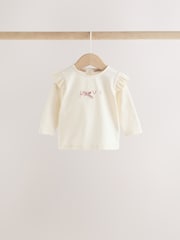Pink/Cream Fur Baby Gilet Top and Leggings 3 Piece Set (0mths-2yrs) - Image 3 of 11