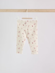 Pink Bunny Long Sleeve Top and Leggings Baby 2 Piece Set (0mths-2yrs) - Image 10 of 14