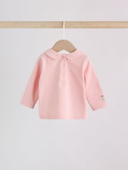 Pink Bunny Long Sleeve Top and Leggings Baby 2 Piece Set (0mths-2yrs) - Image 8 of 14