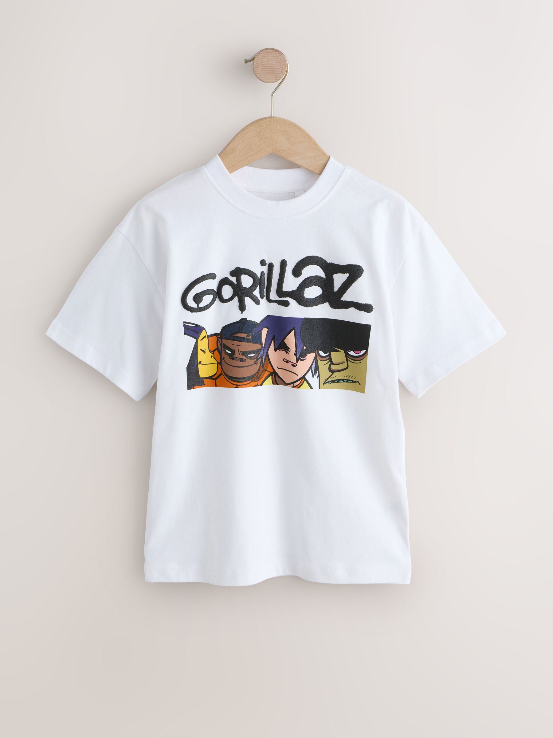 Buy White Gorillaz Band T-Shirt (3-16yrs) from Next Oman