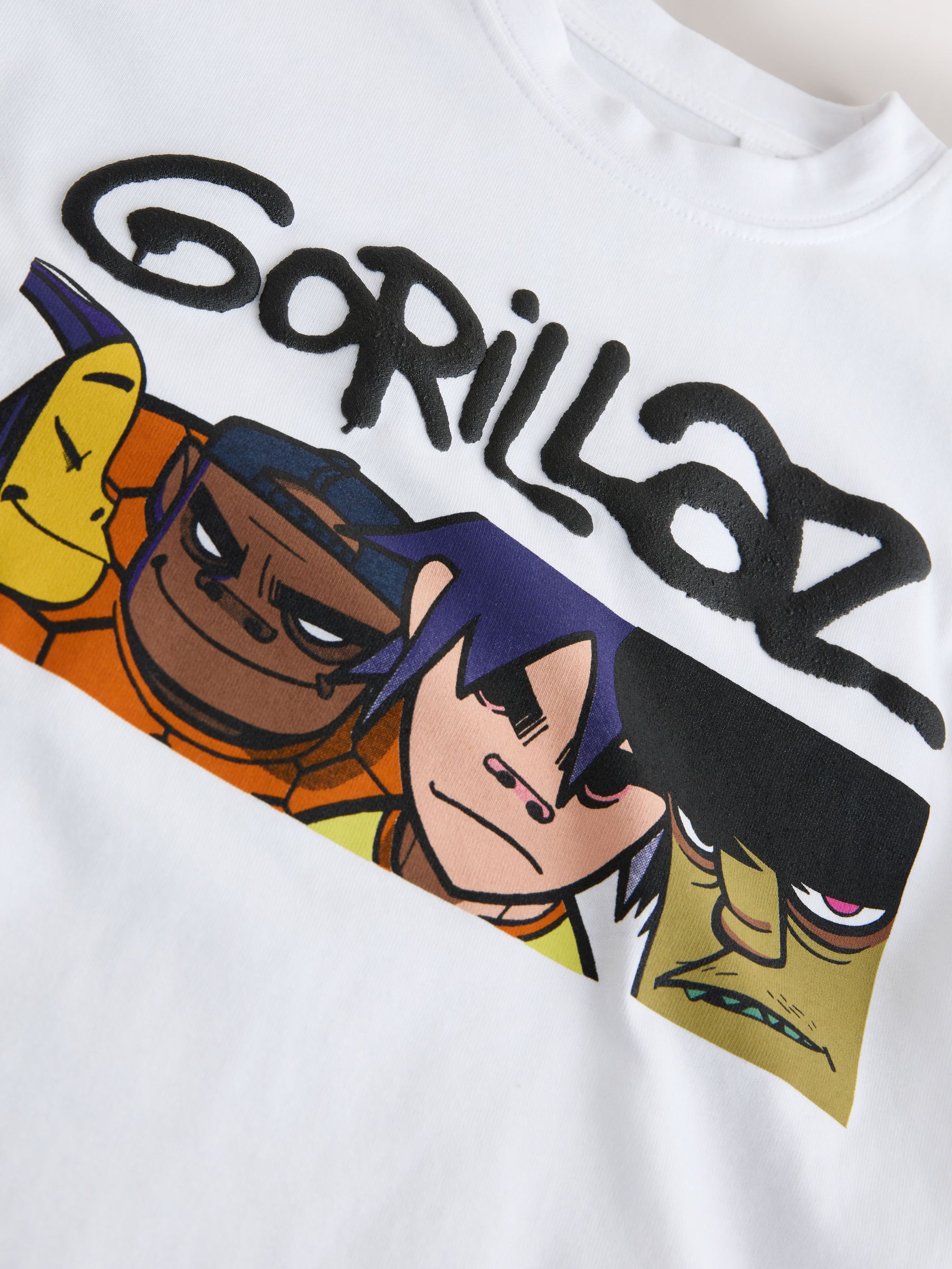 Buy White Gorillaz Band T-Shirt (3-16yrs) from Next USA