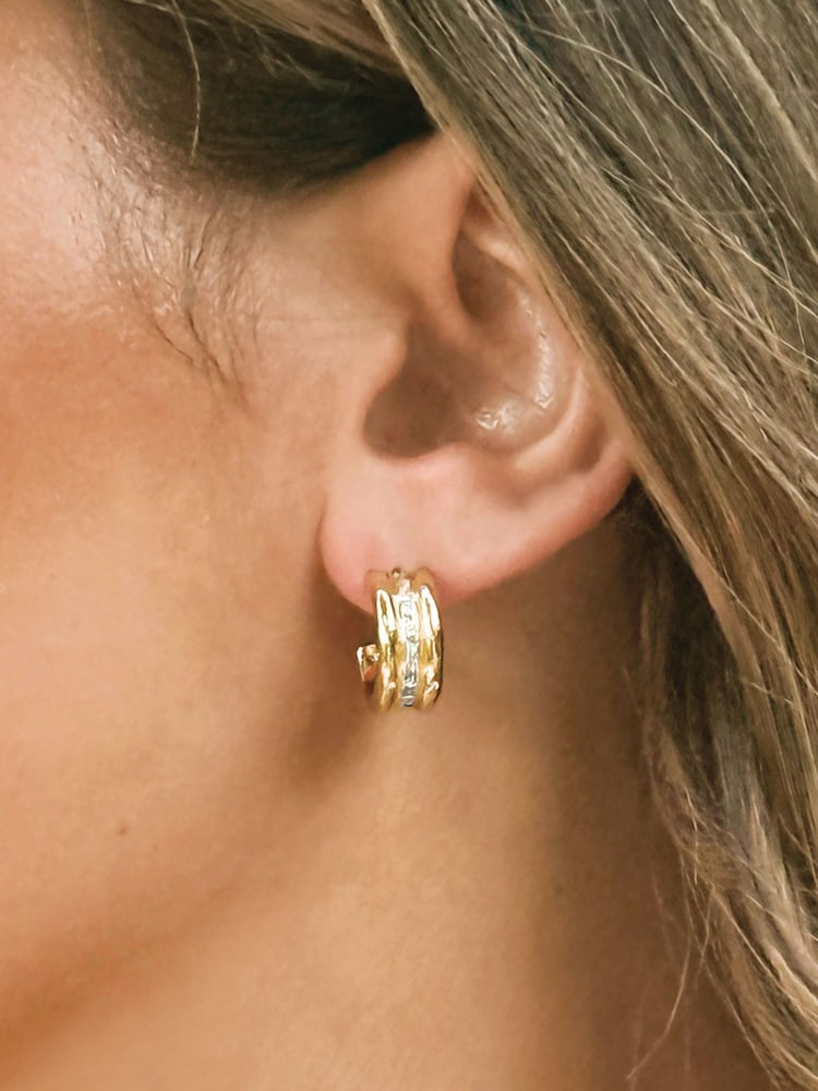 Ivory & Co Gold Tone Whitehall Earrings - Image 2 of 4 Ivory & Co Gold Tone Whitehall Earrings - Image 2 of 4