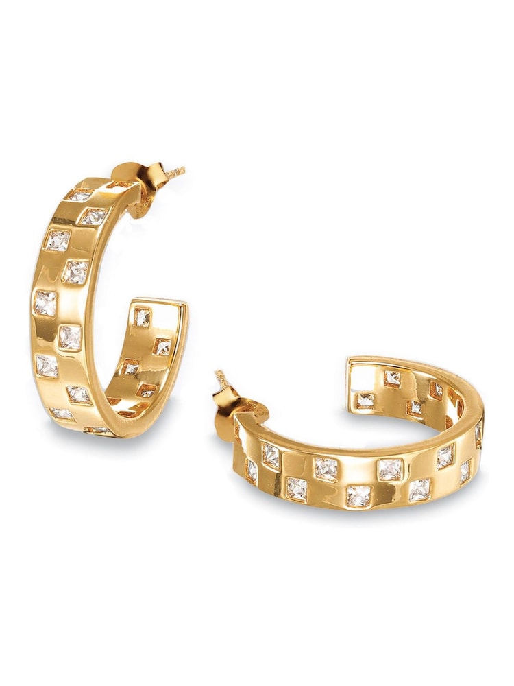 Ivory & Co Gold Tone Colchester Earrings - Image 1 of 4 Ivory & Co Gold Tone Colchester Earrings - Image 1 of 4