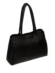Pure Luxuries London Aysgarth' Black Leather Handbag - Image 2 of 5