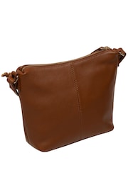 Pure Luxuries London Thorne' Leather Black Cross-Body Bag - Image 2 of 7