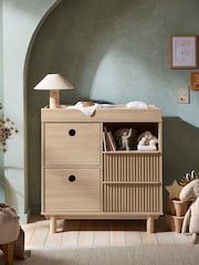 Mamas & Papas Natural Oak Oska Narrow Dresser Changer - Image 1 of 8