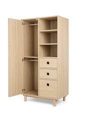 Mamas & Papas Natural Oak Oska Wardrobe - Image 10 of 12