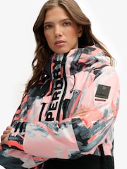 Superdry Pink Ultimate Freestyle Ski Jacket - Image 3 of 7