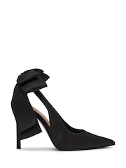 Steve Madden Teacup Slingbacks Black Pumps - Image 1 of 6