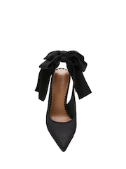 Steve Madden Teacup Slingbacks Black Pumps - Image 3 of 6