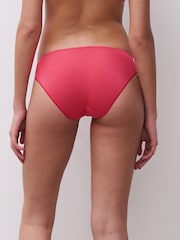 Chantelle Sweet Velvet Red Champs Elysees embroidered Brazilian Briefs - Image 2 of 4