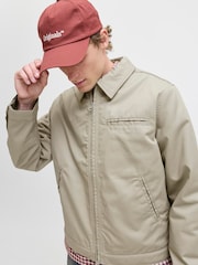 JACK & JONES Grey Worker Jacket - Image 3 of 6