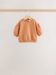 Green Floral Sweat Top & Joggers Set (0mths-3yrs) - Image 6 of 14