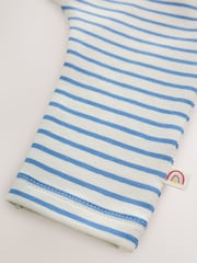 Navy Stripe Long Sleeve T-Shirt And Leggings Baby 6 Piece Set (0mths-2yrs) - Image 17 of 19