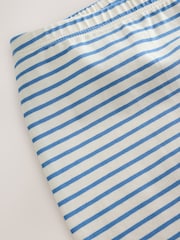 Navy Stripe Long Sleeve T-Shirt And Leggings Baby 6 Piece Set (0mths-2yrs) - Image 18 of 19