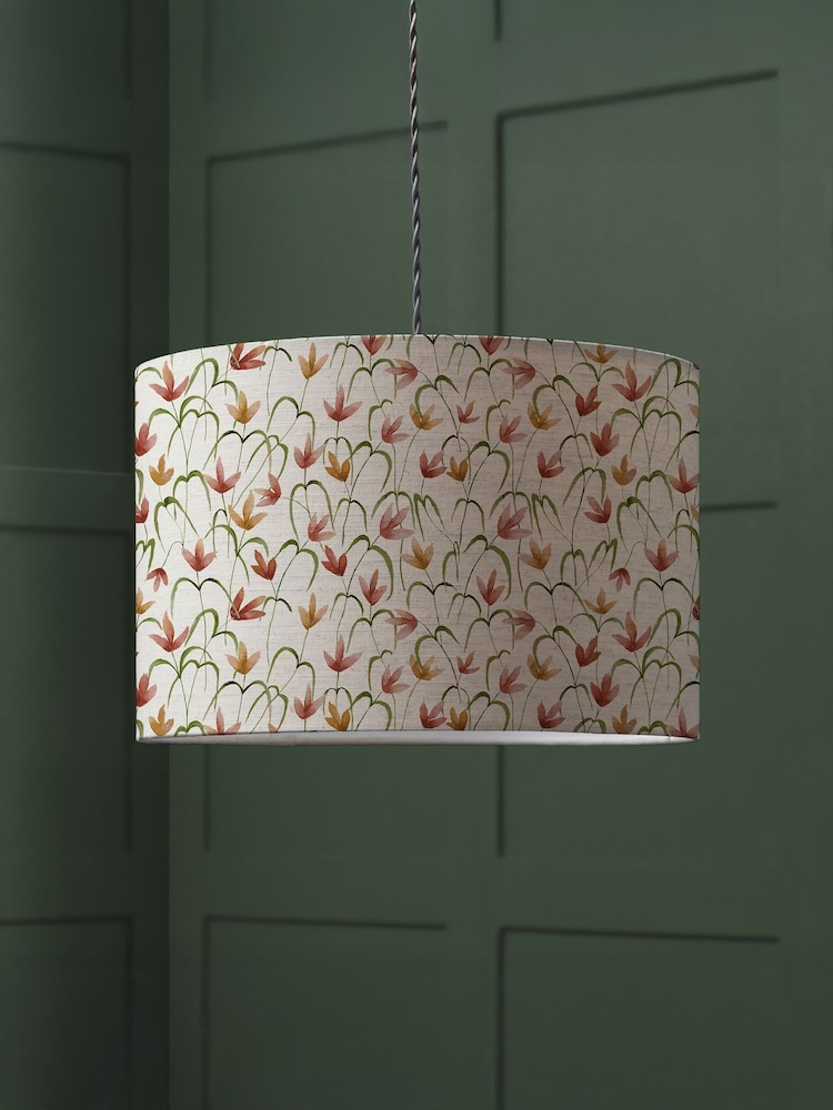 Voyage Maison Orange Fresia Eva Printed Lamp Shade - Image 1 of 2 Voyage Maison Orange Fresia Eva Printed Lamp Shade - Image 1 of 2