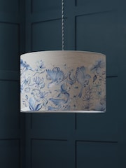 Voyage Maison Blue Floella Eva Printed Lamp Shade - Image 1 of 2