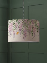 Voyage Maison Purple Mariposa Eva Printed Lamp Shade - Image 1 of 2