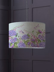 Voyage Maison Blue Seraphina Eva Printed Lamp Shade - Image 1 of 2