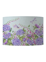 Voyage Maison Blue Seraphina Eva Printed Lamp Shade - Image 2 of 2