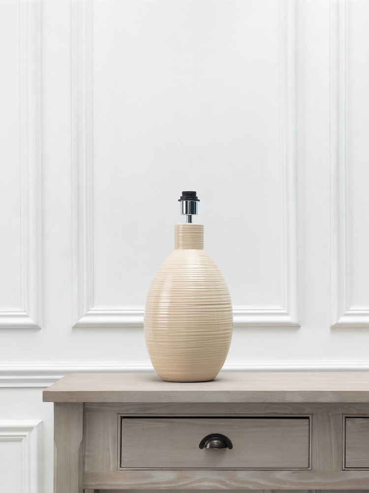 Voyage Maison Cream Epona Table Lamp Base - Image 1 of 6