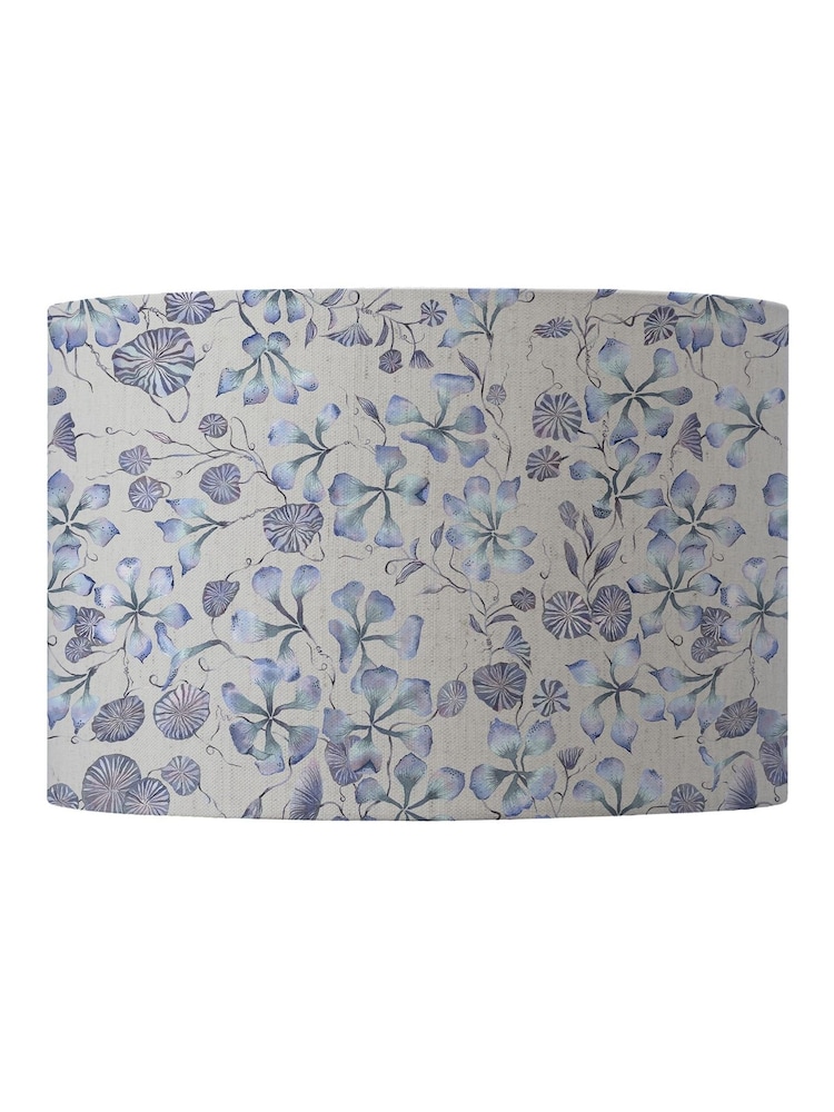 Voyage Maison Blue Philipa Eva Printed Shade Lamp - Image 2 of 2